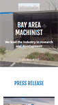 Mobile Screenshot of bayareamachinist.com